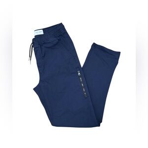 Old Navy Boys' blue pants, size 10/12 US, Tech Taper, Bult - In Flex